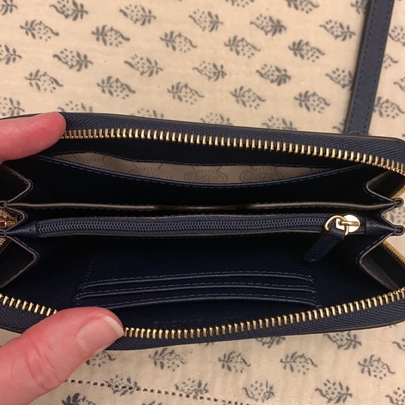 Michael Kors Navy Wristlet - Picture 6 of 9